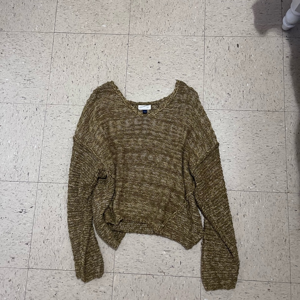 Women's Olive Green Sweater